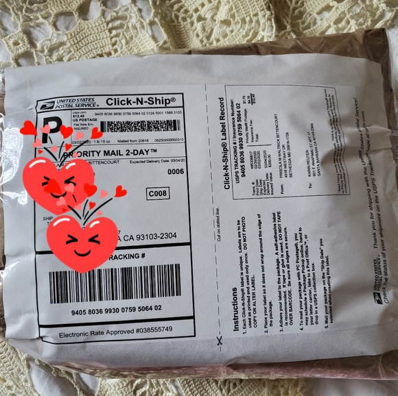 ⚘SOLD⚘ Posy SET For Love and Lemons - Picture 7 of 8